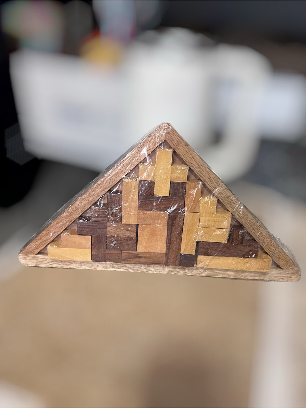 Rusticity Wood brain teaser puzzle